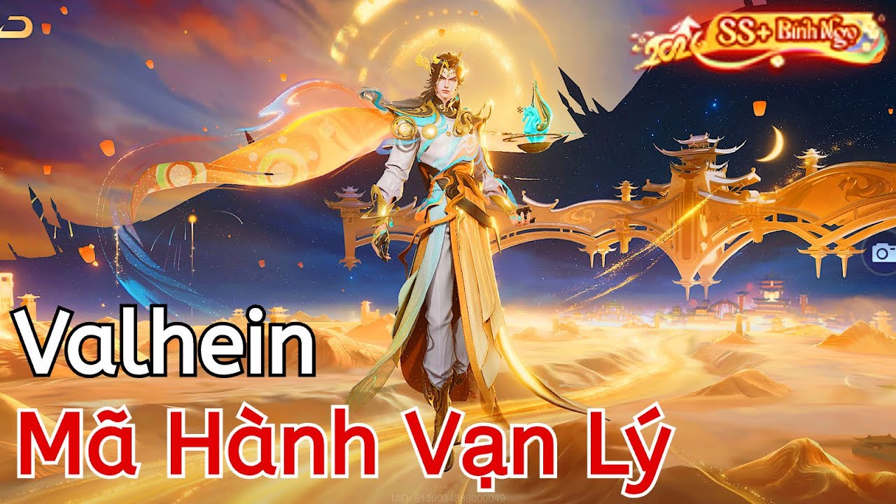 [LIÊN QUÂN MOBILE] FULL HIỆU ỨNG SKIN VALHEIN MÃ HÀNH VẠN LÝ