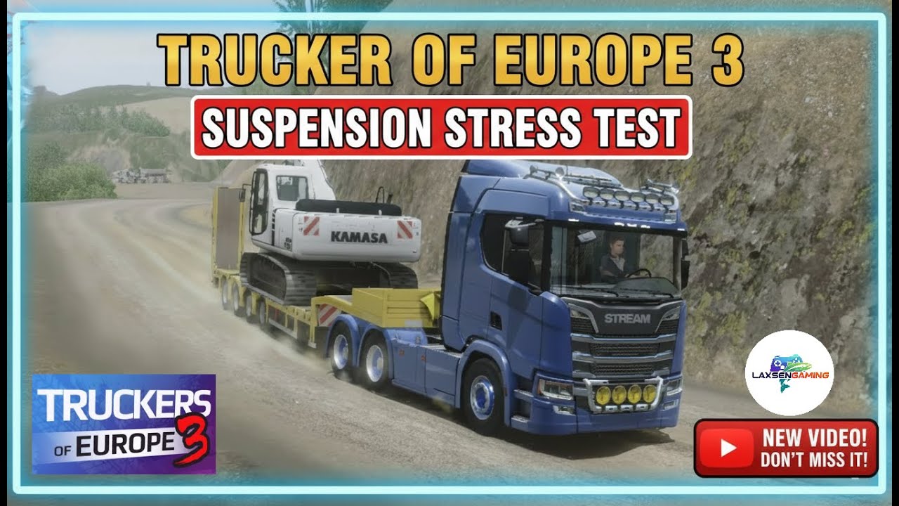 Crazy Off-Road Ride! Suspension Stress Test | Trucker of Europe 3
