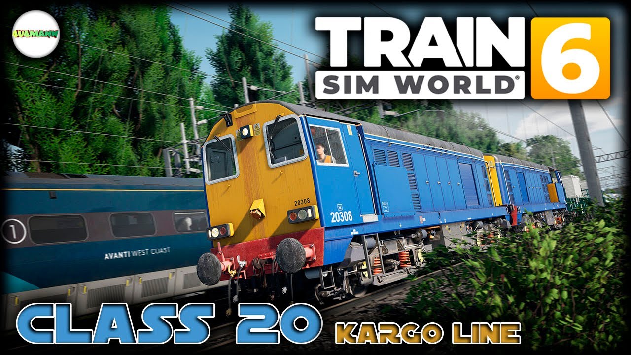 TRAIN SIM WORLD 6 - CLASS 20. CARGO LINE. #12