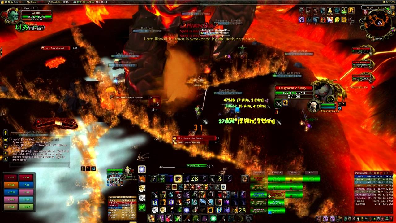 Exodus vs Lord Rhyolith