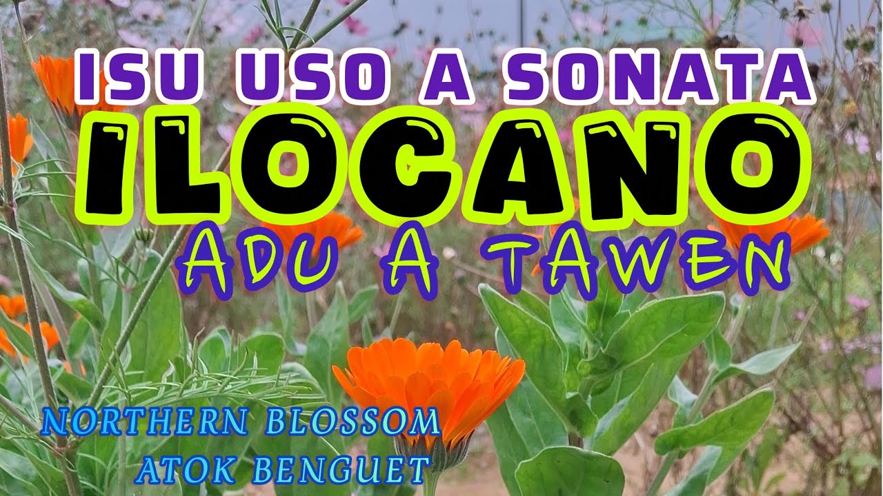 Uso nga kanta ti ilocano sonata slow rock Ai version  ken  Videos  Northern Blossom Atok benguet