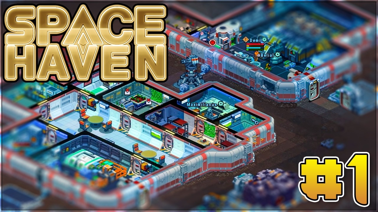 Space Haven &mdash; смесь RimWorld и FTL: космическая песочница // Прохождение, часть 1
