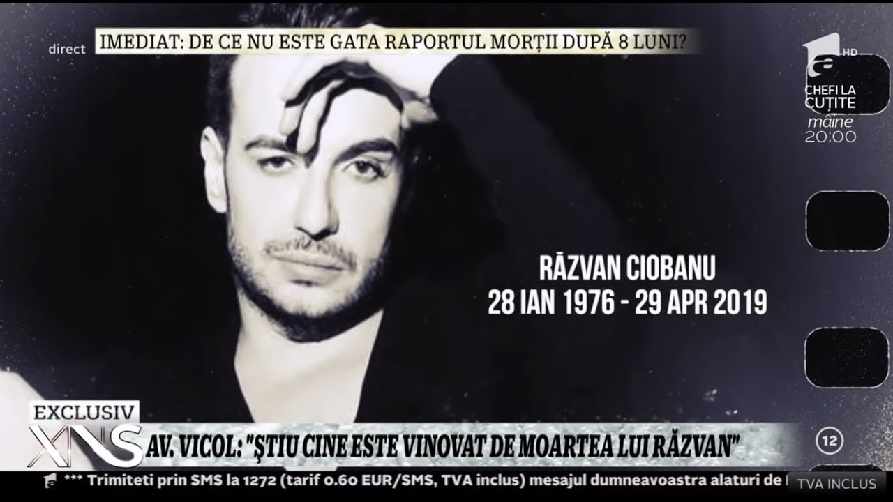 Eveniment în memoria lui Răzvan Ciobanu. Avocata familiei: Știu cine este vinovat pentru moartea lui