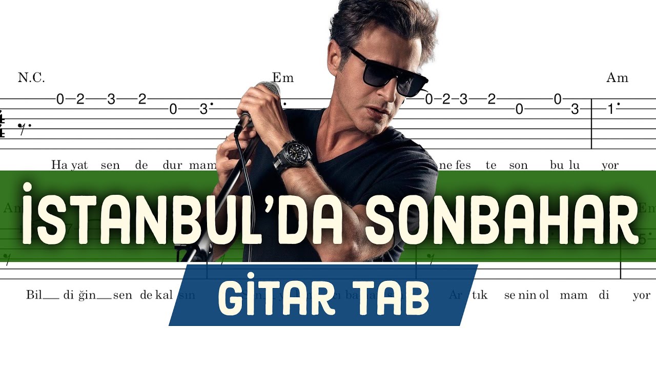 Teoman - İstanbul'da Sonbahar - Gitar Tab