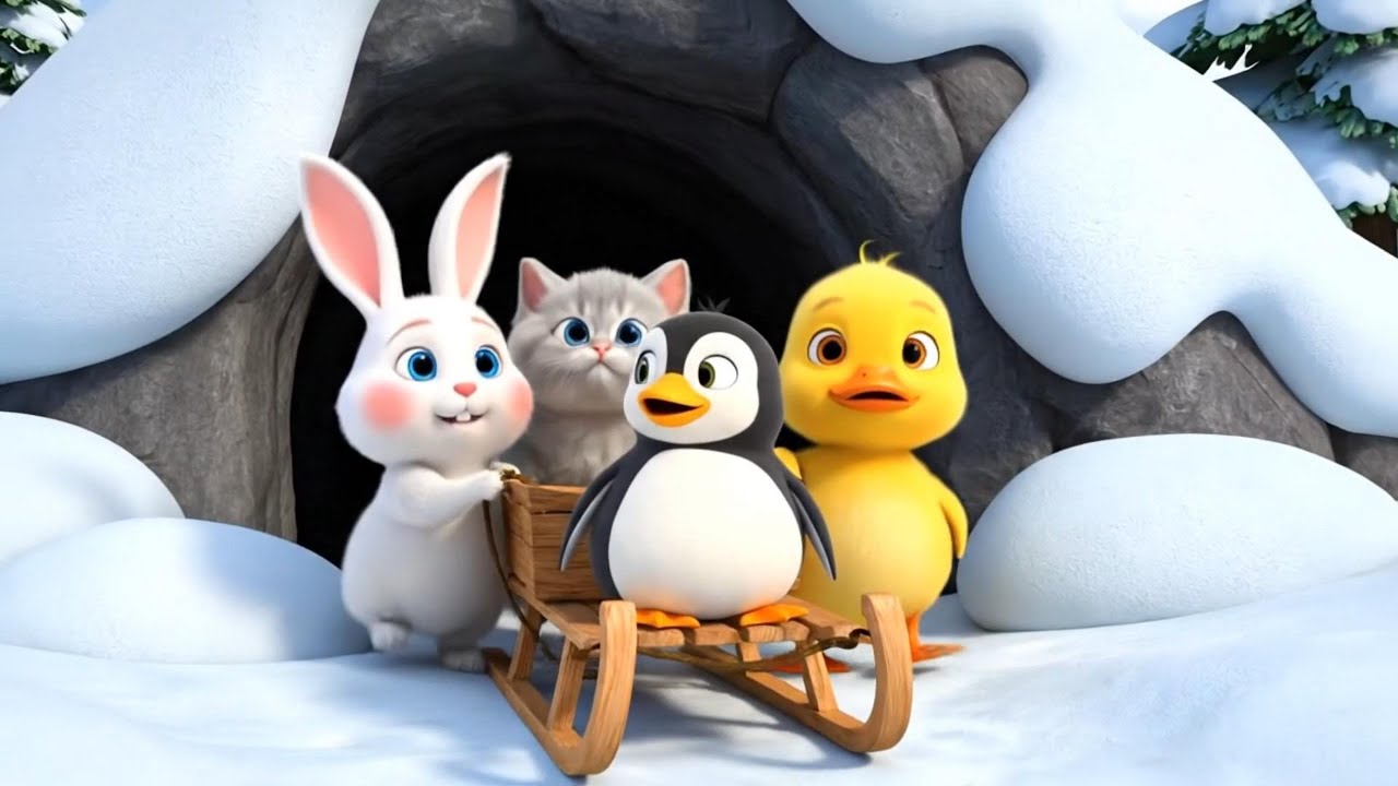 🐰🐥Dodo, Roro, Kiki: Saving Pippo the Penguin! 🐧