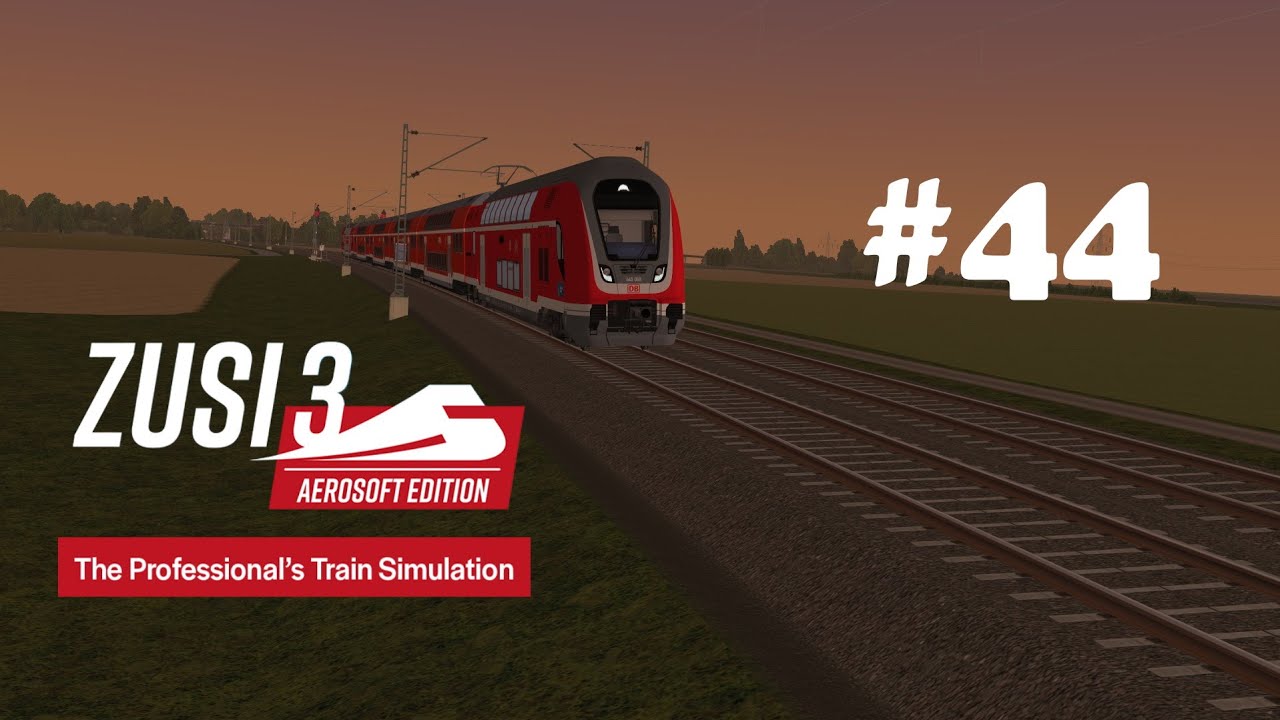 Zusi 3 Führerstandsmitfahrt #44 RE 16(59113) - BR 445 - Nürnberg Hbf-Augsburg Hbf