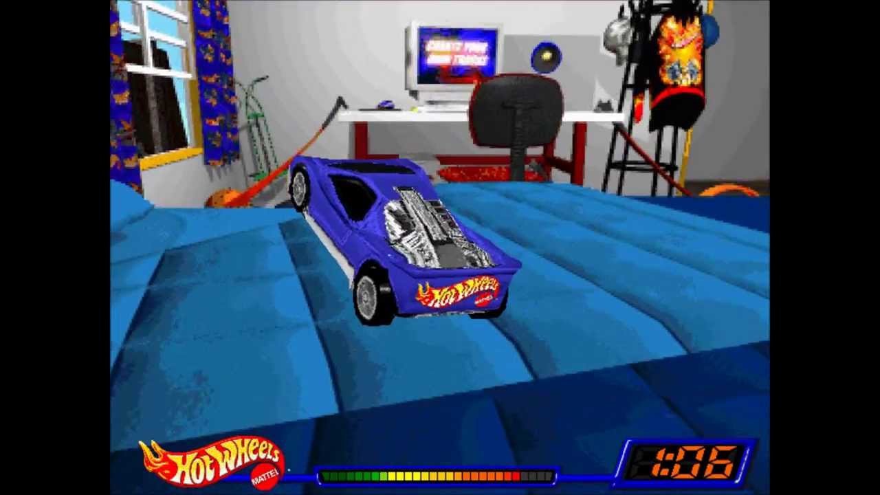 Hot Wheels Stunt Track Driver - The Bedroom Track (HD)