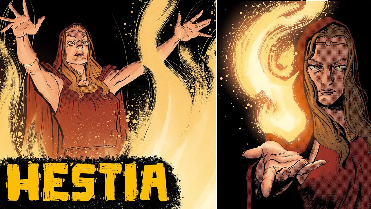 Hestia: Die Göttin des Heiligen Feuers - Geschichte und Mythologie Illustriert