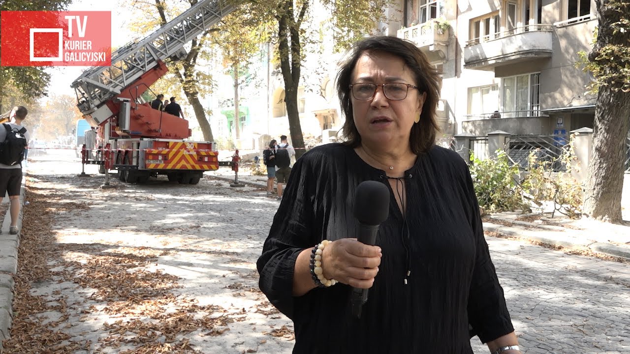 Zmasowany rosyjski atak na Lwów