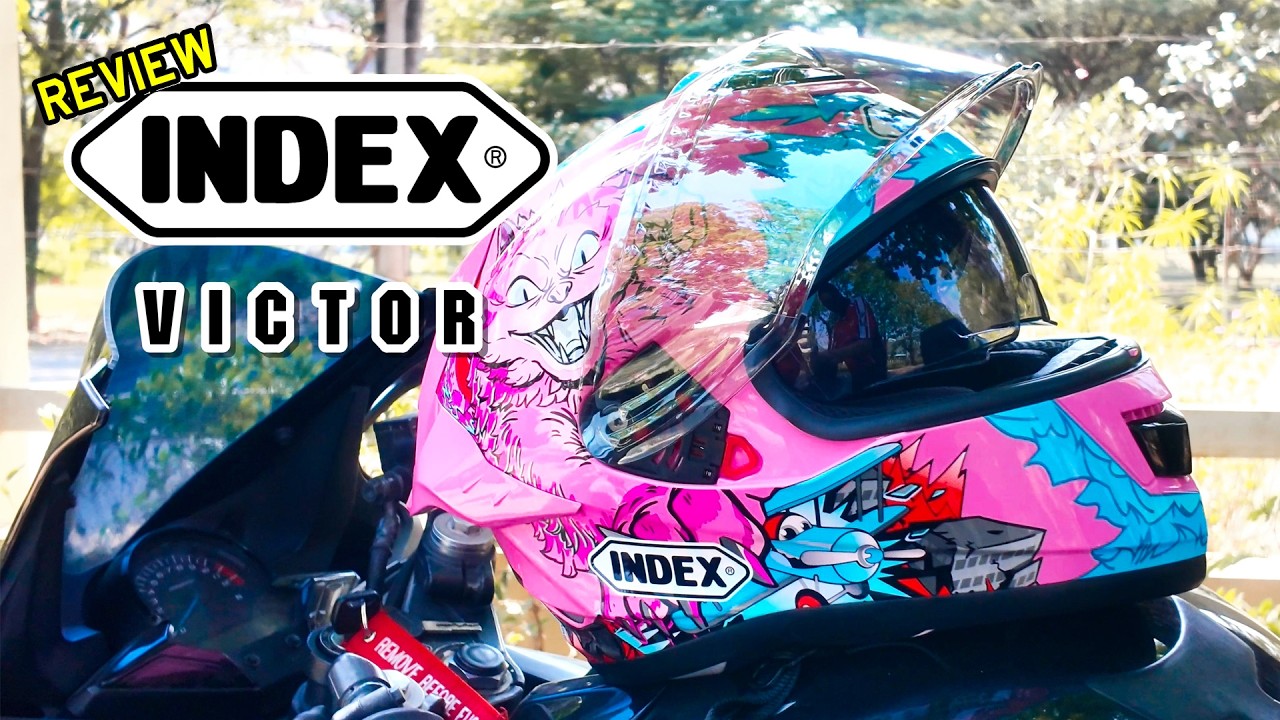 รีวิว INDEX VICTOR แบบใช้จริง หมวกสปอร์ตทรงซิ่ง เปิดมา ราคา ตลาดแตก !