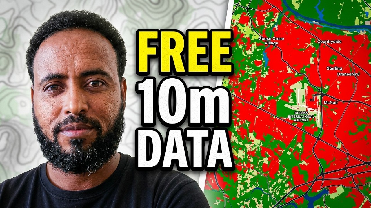 GET FREE 10m Resolution ESRI Land Use Data NOW! (አማርኛ)
