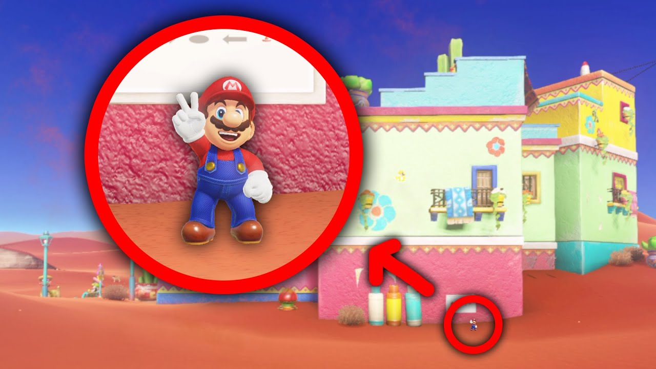 Mario Hide N Seek but Everyone Is Tiny