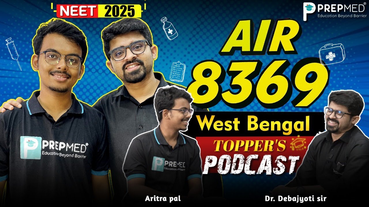 🎙️ From BDS to MBBS: Aritra’s NEET Journey 💫 | PrepMed Topper's Talk Podcast | PrepMed NEET