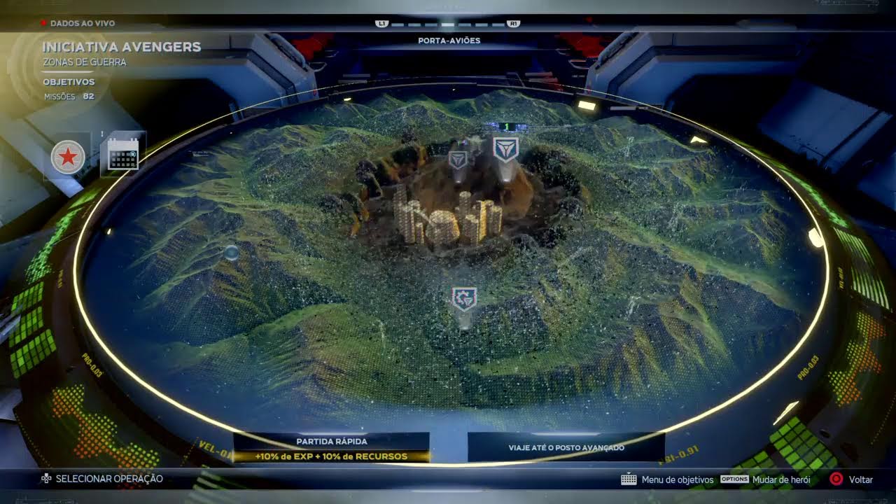 Transmissão ao vivo do PS4 de josinei marvel avengers ps4 gamplay