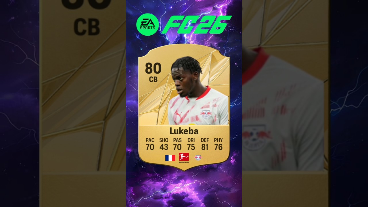 Lukeba's FC26 Update Card Prediction! 