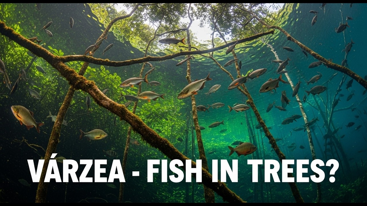 Amazon's Flooded Forest: The Strange Underwater Kingdom Where Fish Swim in Treetops.