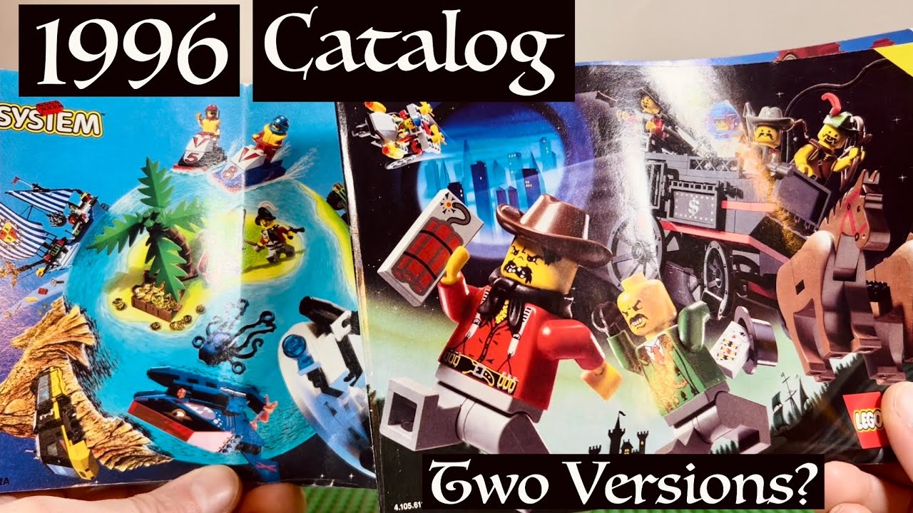 LEGO 1996 Catalog! / Why 2 Versions?