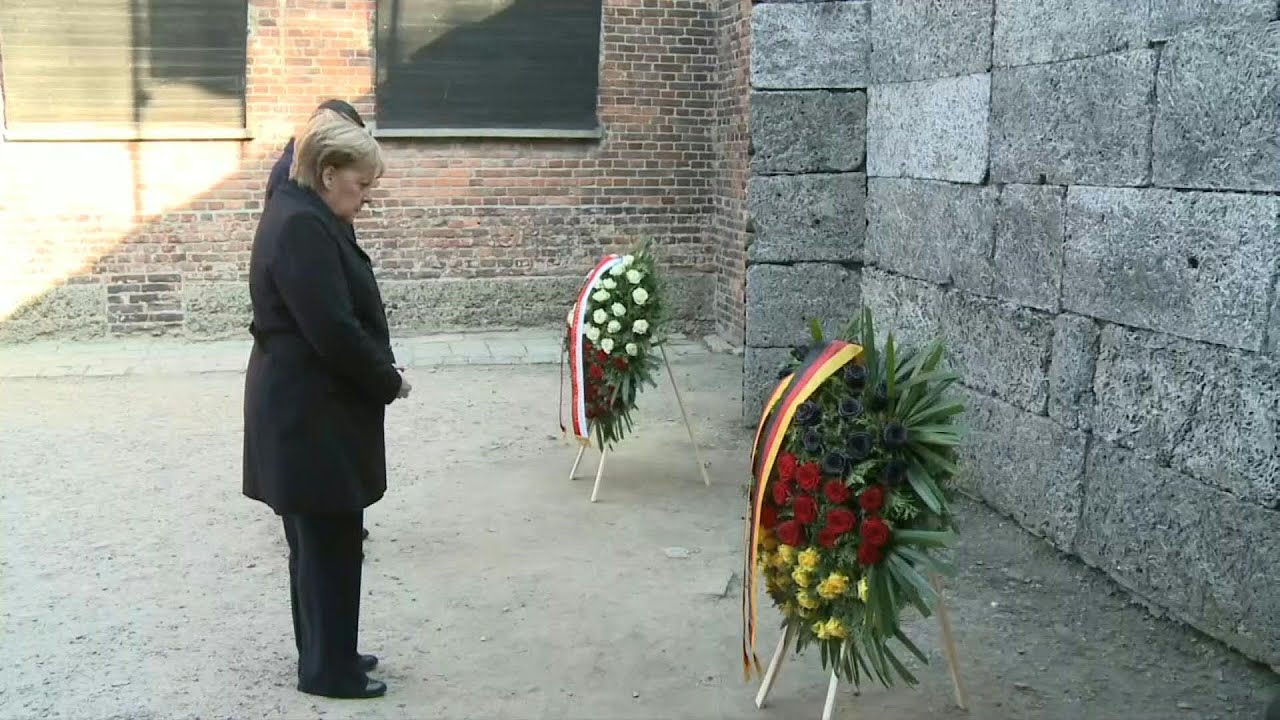 Merkel sieht in Auschwitz-Gedenken 