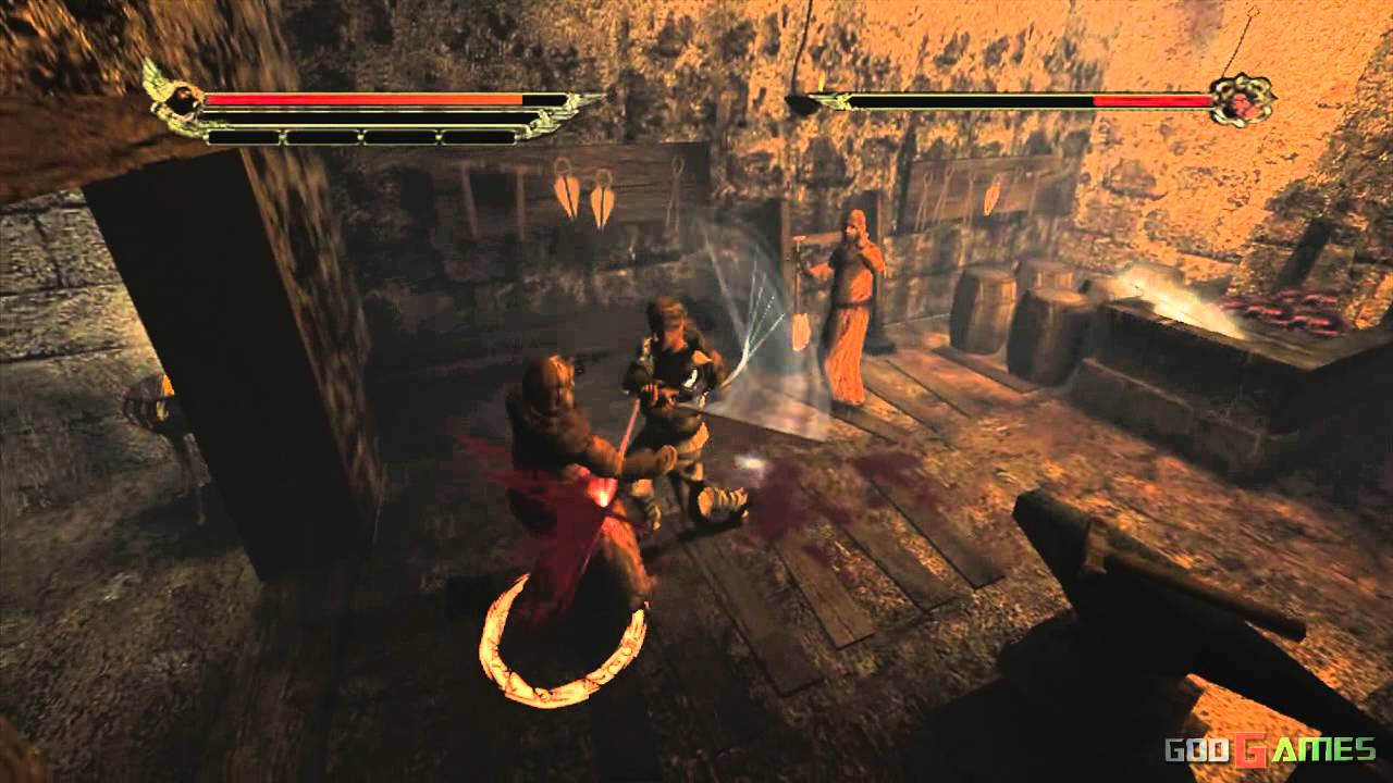 Knights of the Temple: Infernal Crusade - Gameplay Xbox HD 720P (Xbox to Xbox 360)