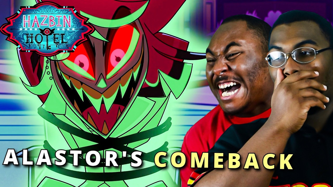 ALASTOR NOT A FRAUD | HAZBIN HOTEL 2x8 REACTION | CURTAIN CALL | HEAR MY HOPE