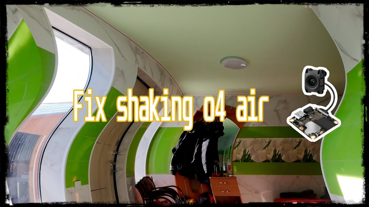 Как исправить тряску guroflow/rockstedy на dji o4 air unit?/ Fix shaking dji o4 in guroflow