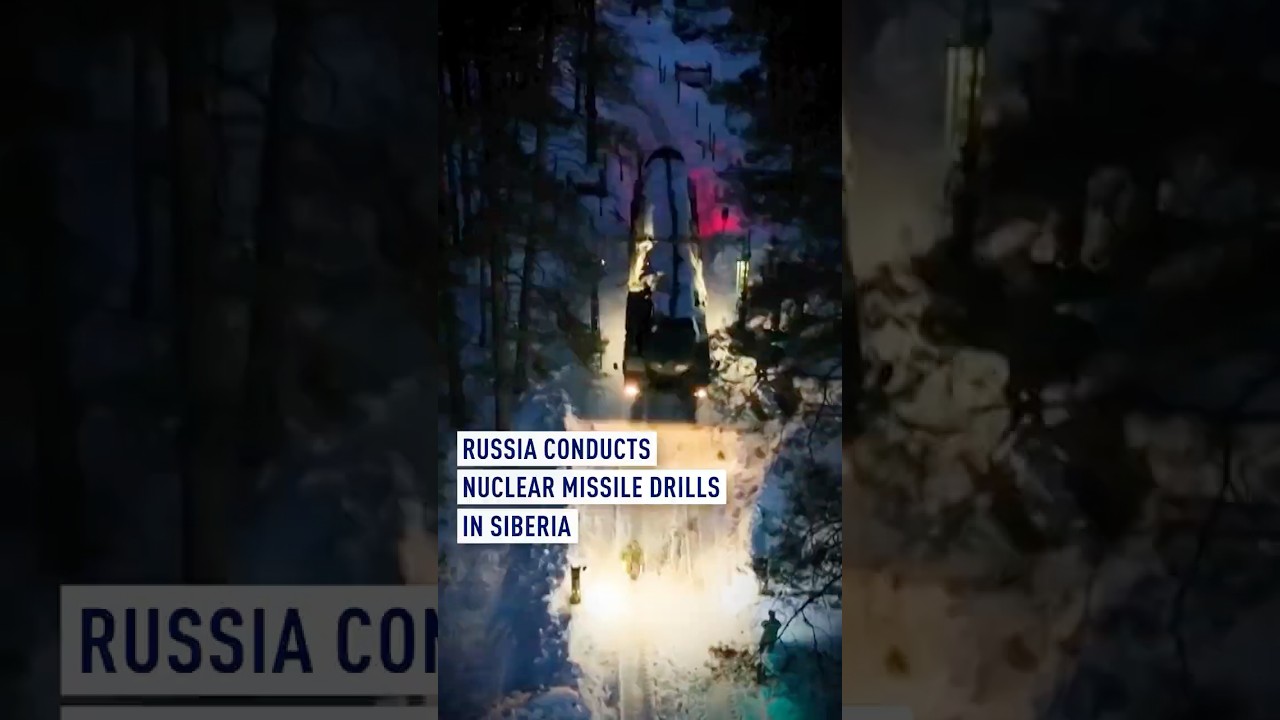 Russia conducts nuclear missile drills in Siberia