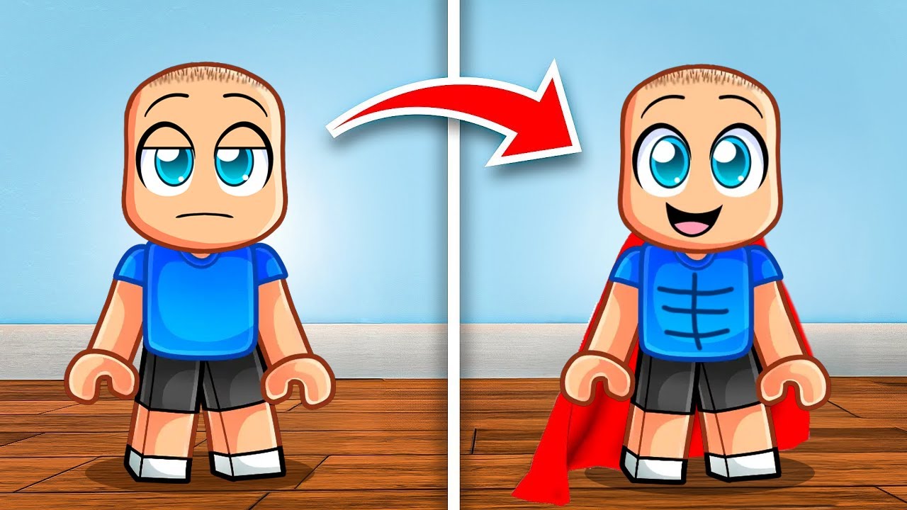 Becoming a SUPERHERO in Roblox!
