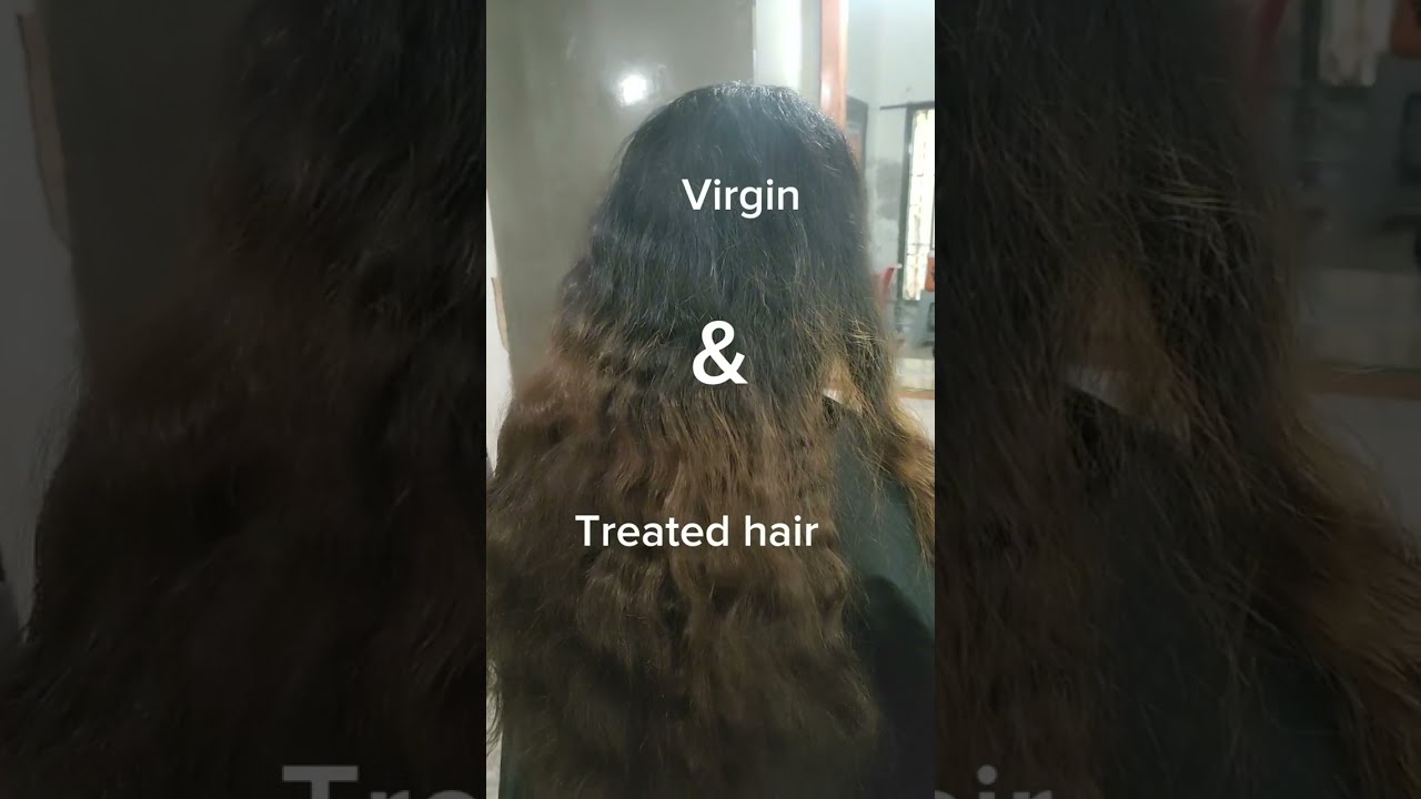 Rebonding of virgin and treated hairs to a beautiful classical look