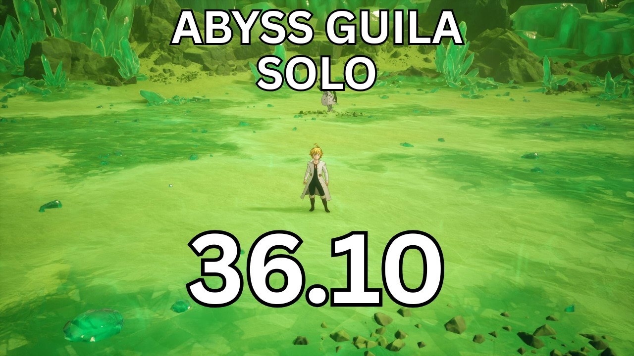 Abyss Guila Solo Speedrun in 36.10 | Seven Deadly Sins: Origins