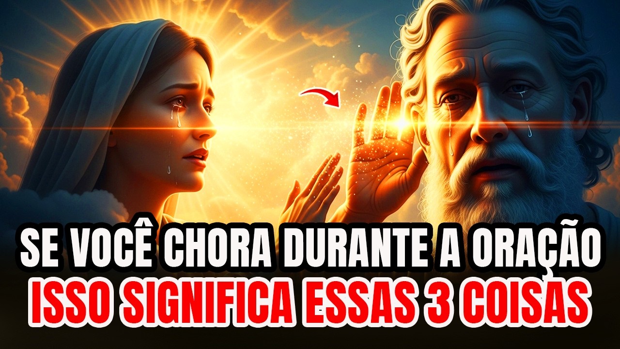 Se Você Chora durante as orações e o culto, Isso quer Dizer Essas 3 Coisas (Isso vai Te Chocar!)