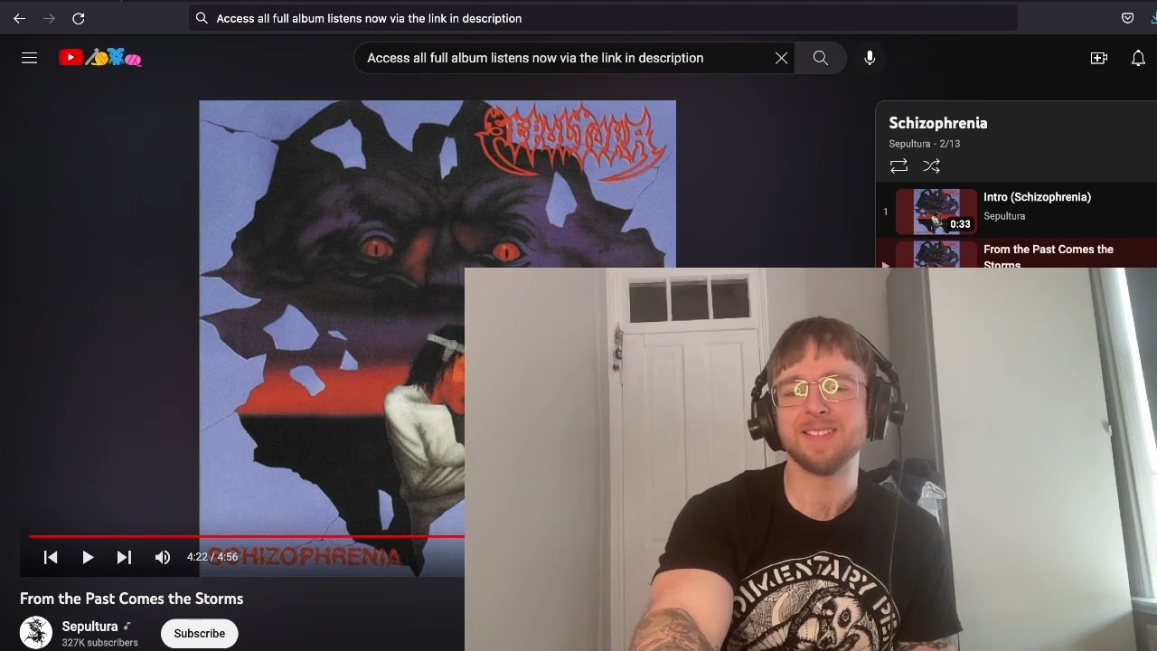 Sepultura - Schizophrenia Full Album Reaction