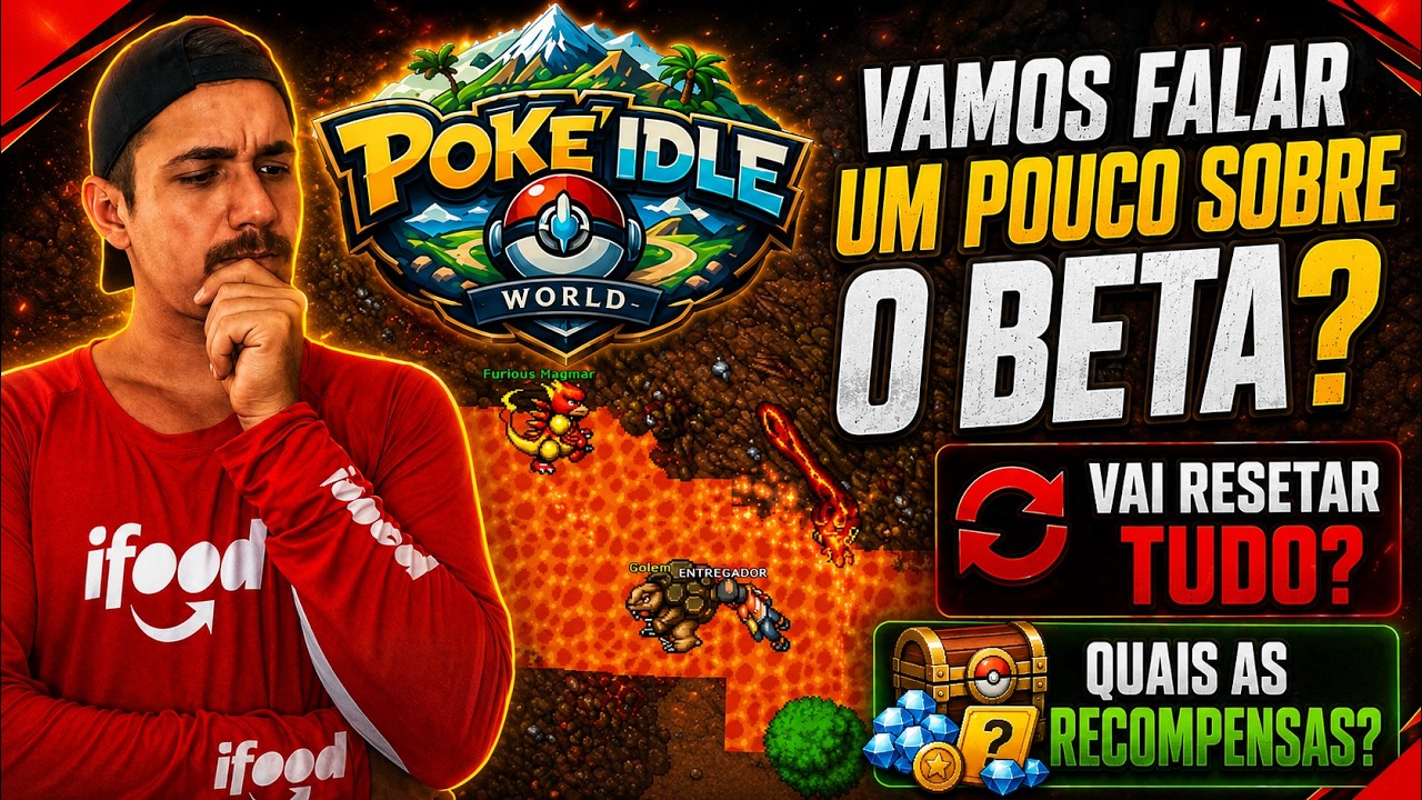 TUDO SOBRE O BETA TEST DO POKE IDLE WORLD - VAI RESETAR? QUAIS OS PREMIOS E COMO PARTICIPAR?