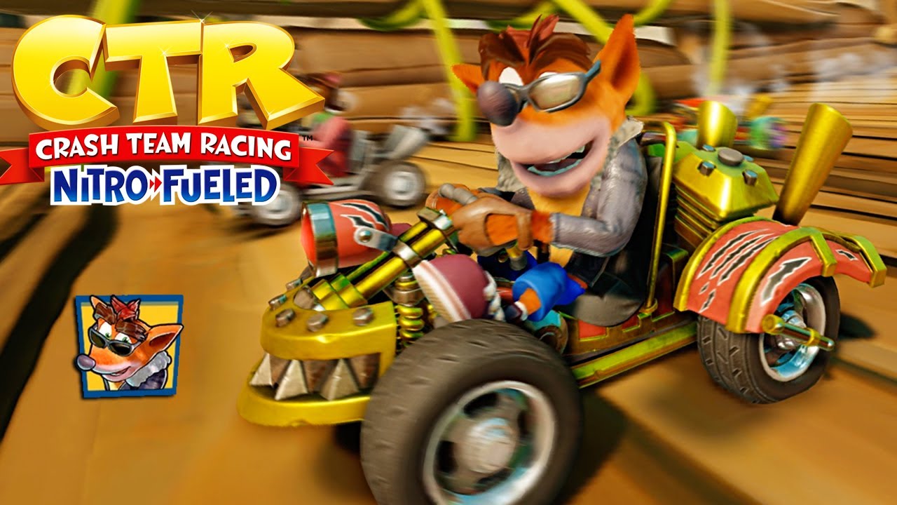Crash Team Racing Nitro-Fueled - Biker Crash | Online Races #63