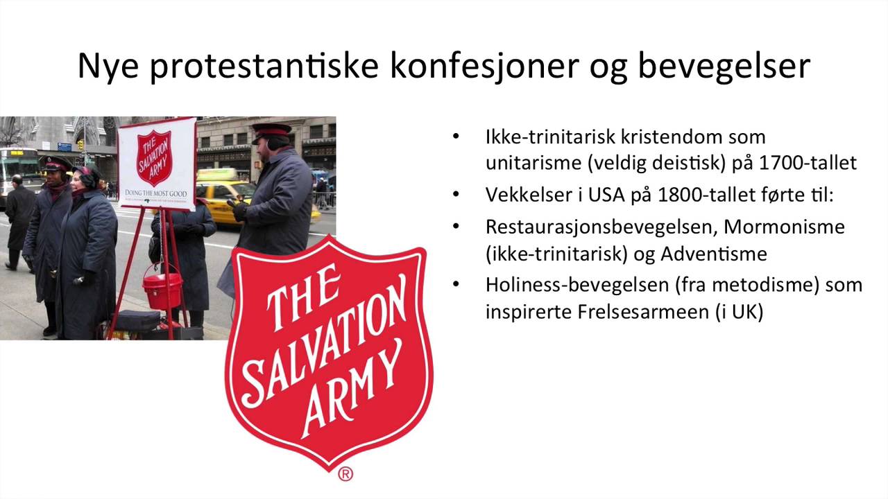 Kristendom siden opplysningstiden: sekularisering og nye konfesjoner