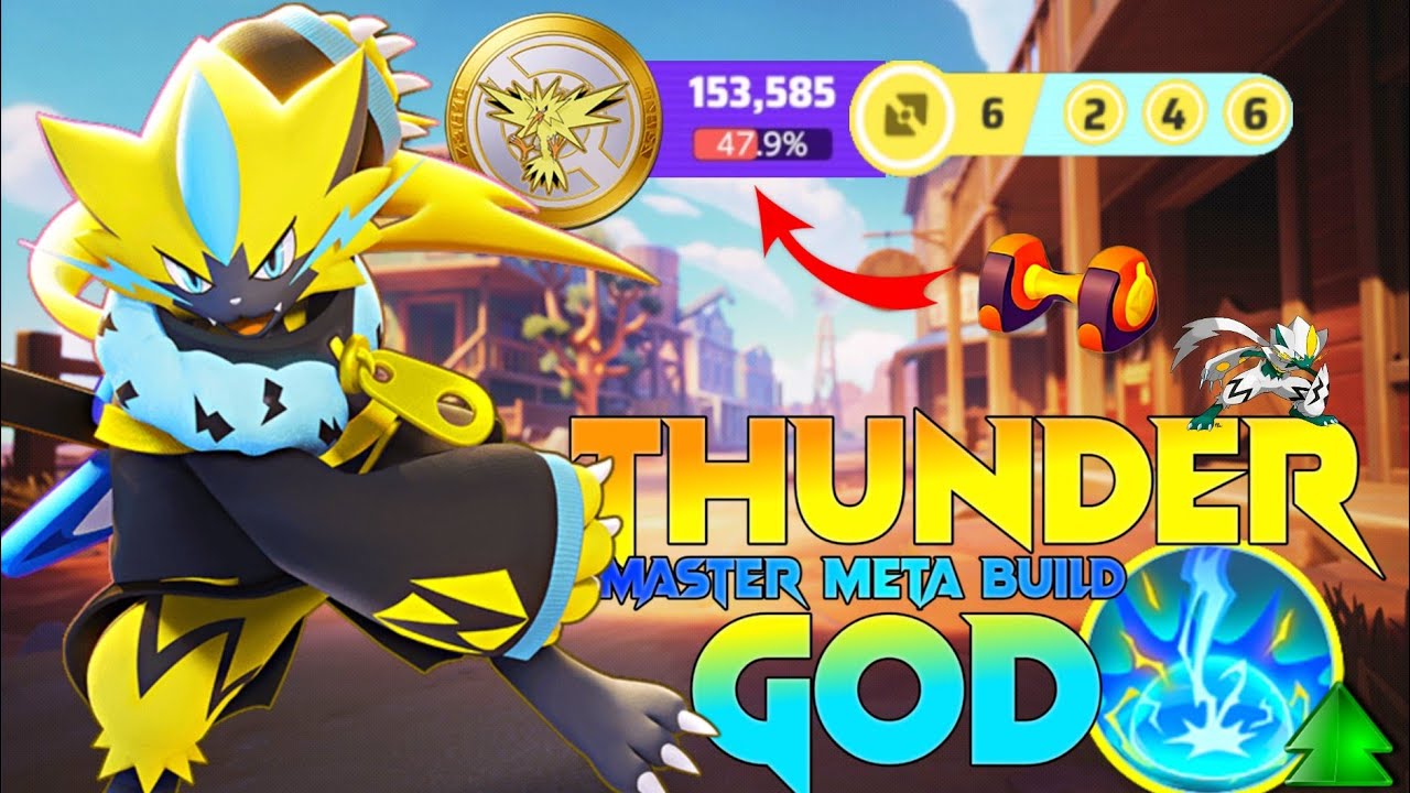 Enemies Will Catch Fire With This Broken Thunder God Emblem Meta Build of *ZERAORA* in Master Rank!