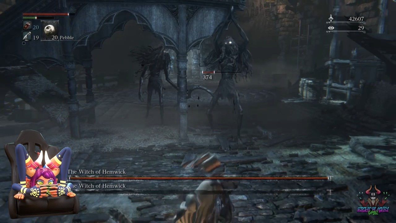 Fighting The Witches And Her Insane Summons - Aniliade Play's Bloodborne VS The Witches Of Hemwick