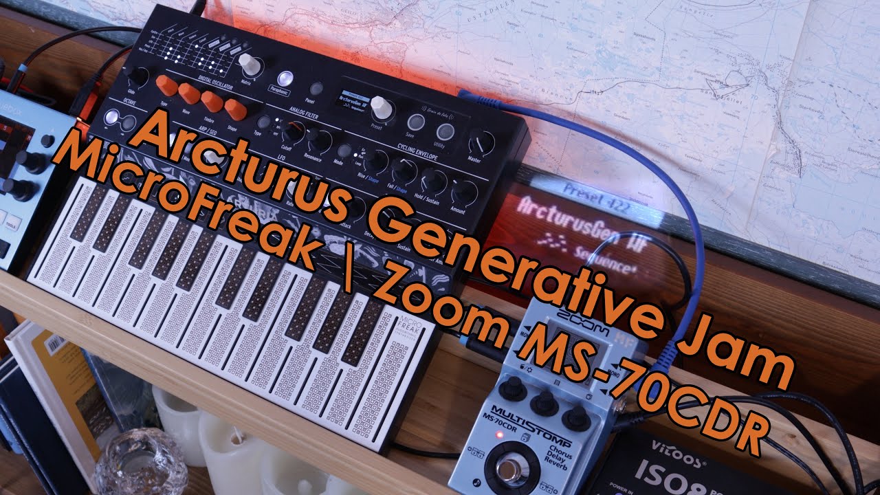 Arcturus Generative Ambient // MicroFreak // MS-70CDR