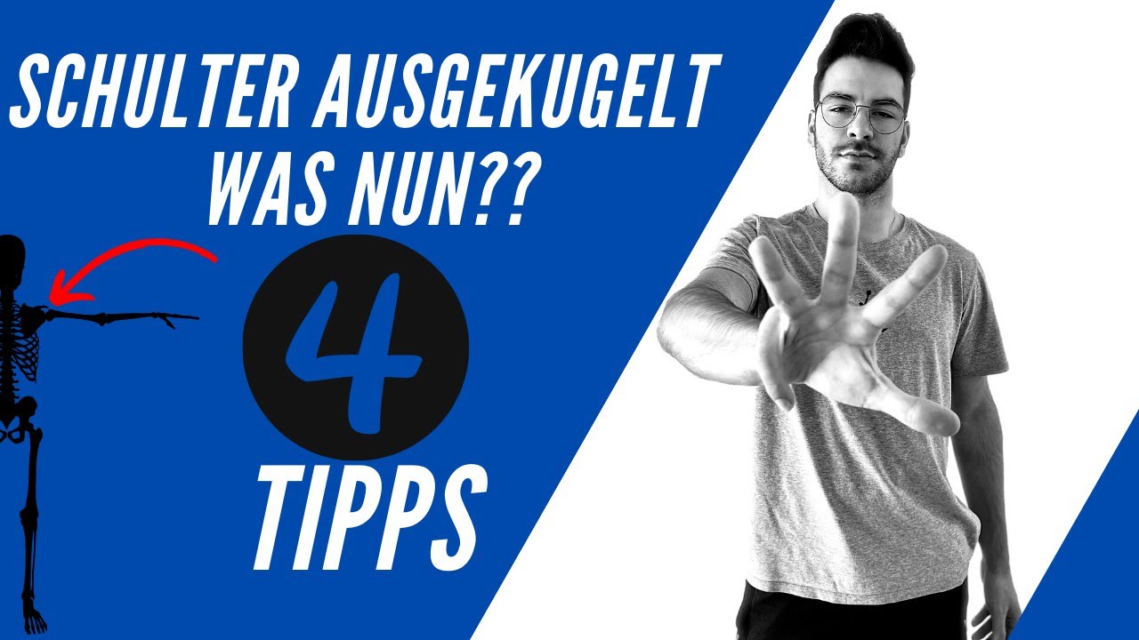 SCHULTER AUSGEKUGELT - WAS NUN?? Die 4 besten Tipps, die für eure Genesung entscheidend sind