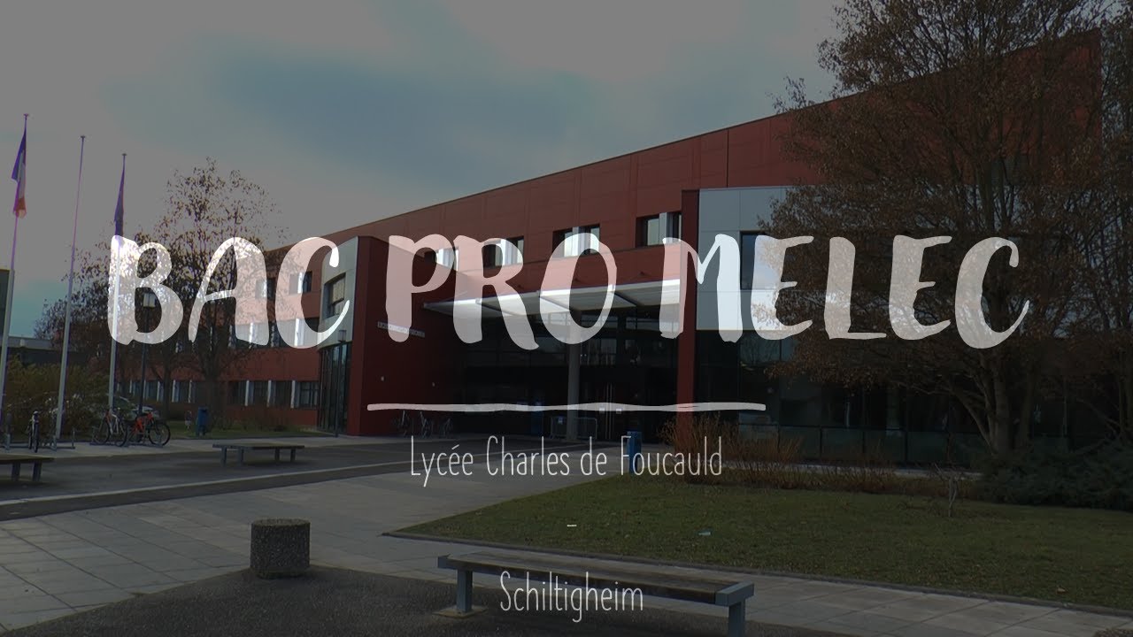 Lycée Charles de Foucauld-BAC PRO Métiers de l'Électricité et de ses Environnements Connectés(MELEC)