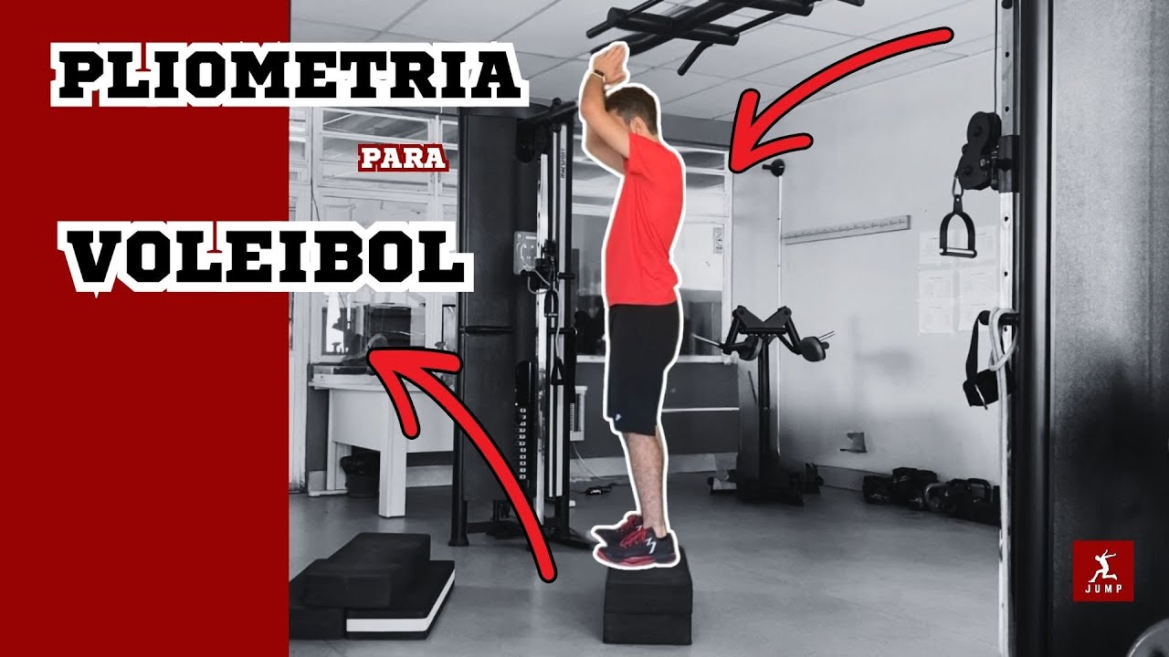 Pliometria para voleibol. O motivo que você não ganha impulsão na academia ( Tem exercícios).