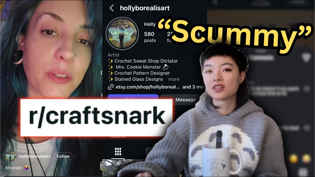 This crocheter is getting cancelled over this tester call