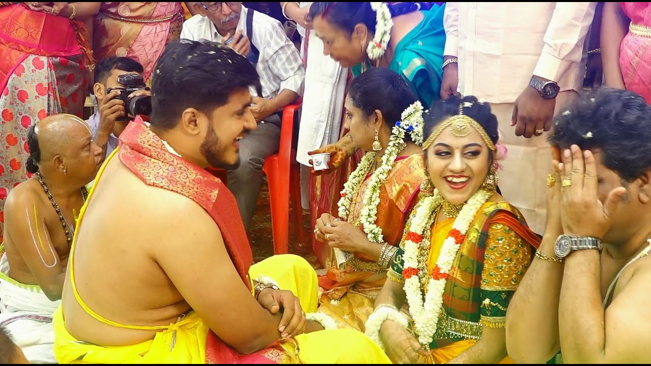 திருமணத்தின் போது தந்தை மகளின் கல்யாண கலாட்டா / Madurai Sourashtra Wedding Vlog / ShaHa / 9842111411