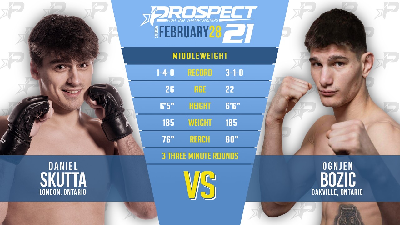 PFC 21: SKUTTA vs BOZIC
