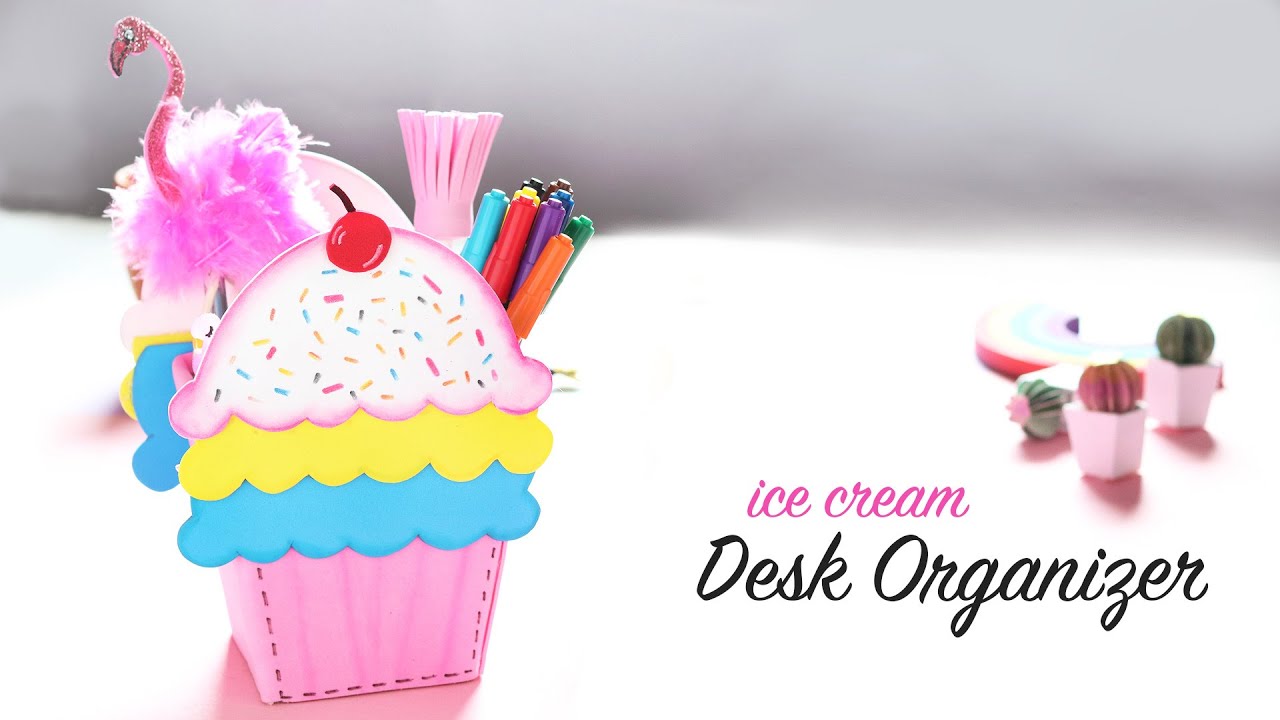 DIY Desk Organizer | Desk Decor | Back To School