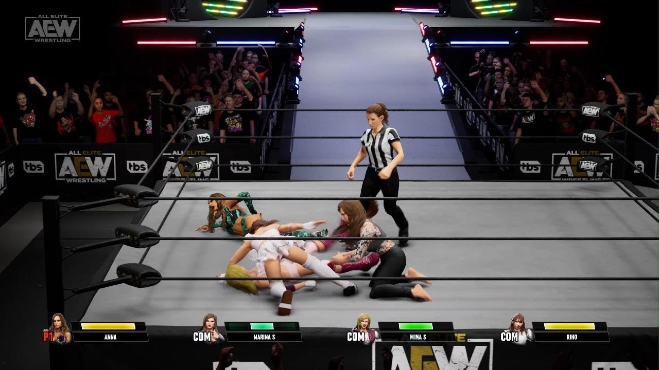 AEW: Fight Forever Mina Shirakawa vs Anna Jay vs Marina Shafir vs Riho