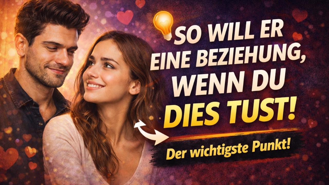 So will er eine Beziehung - Wenn du das machst!