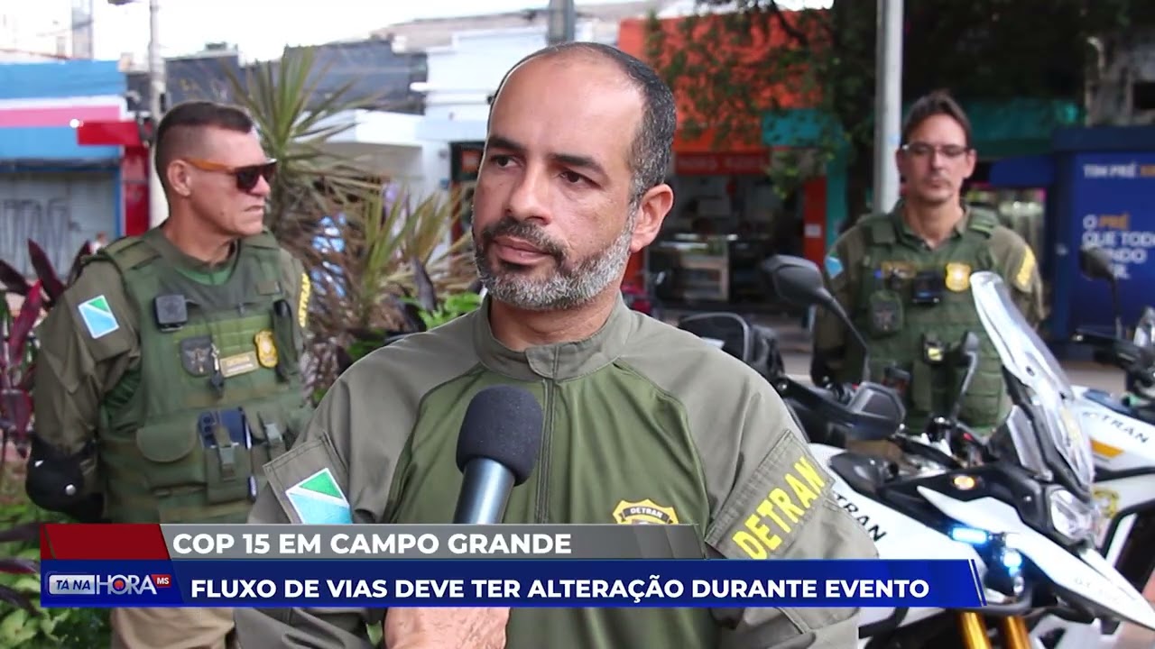 Detran MS alerta sobre mudan&ccedil;as no tr&acirc;nsito durante COP15