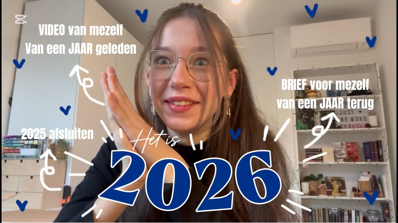 VIDEO van een JAAR terug bekijken 🙌🏻🍾| NIEUWJAAR - RECAP 2025 🪩✨