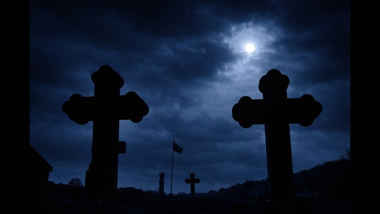Silent cemetery - 1Hour Deep dark twilight ambient