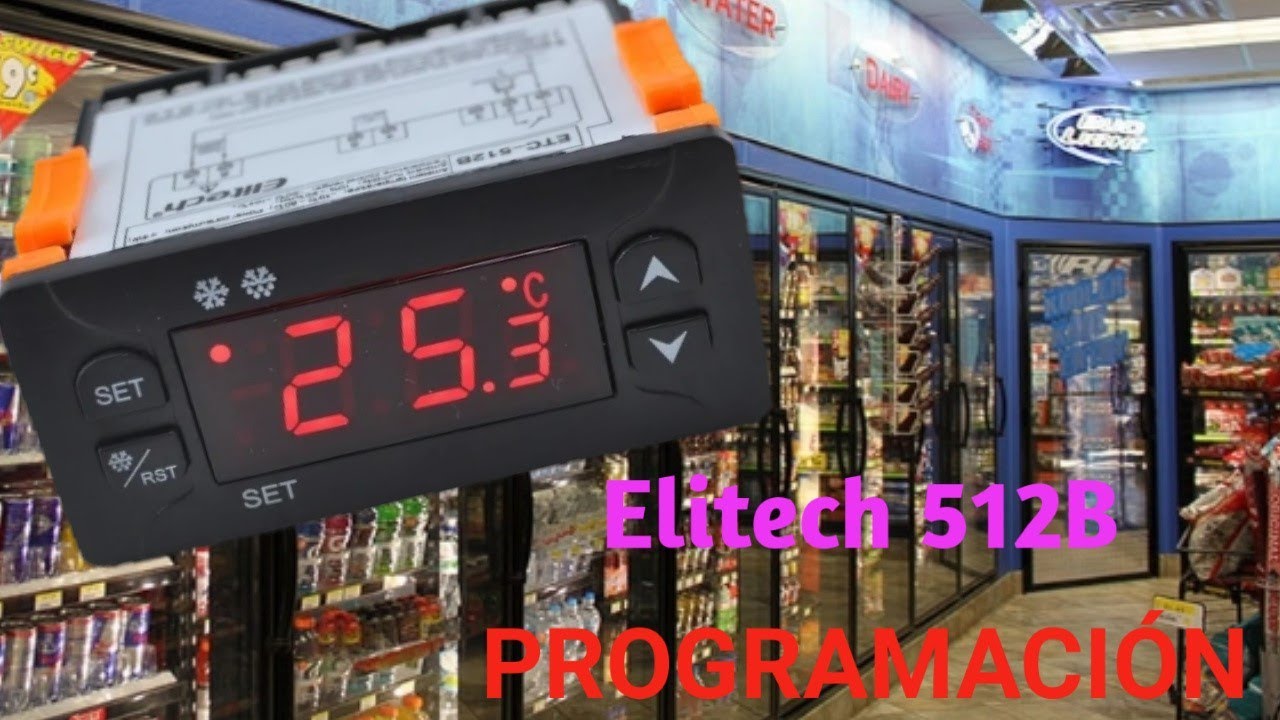 Elitech 512B  PROGRAMACIÓN